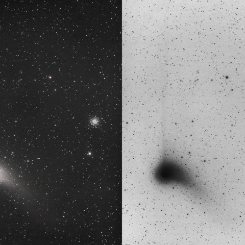 カタリナ彗星とNGC5466