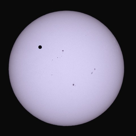 金星の太陽面通過