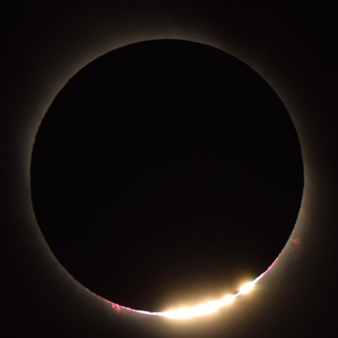 チリ皆既日食（ラセレナ）　第3接触