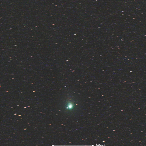 2月28日のポン・ブルックス彗星（12P）