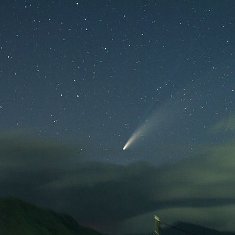 ネオワイズ彗星（7/17撮影）
