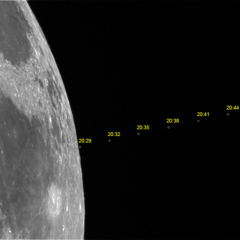 ふたご座κ星の食（出現）