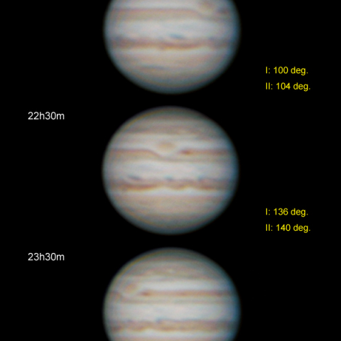 10年前のデジカメによる木星