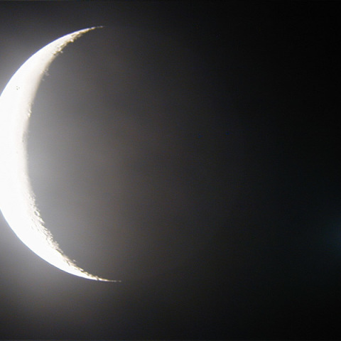 月と金星の2ショット