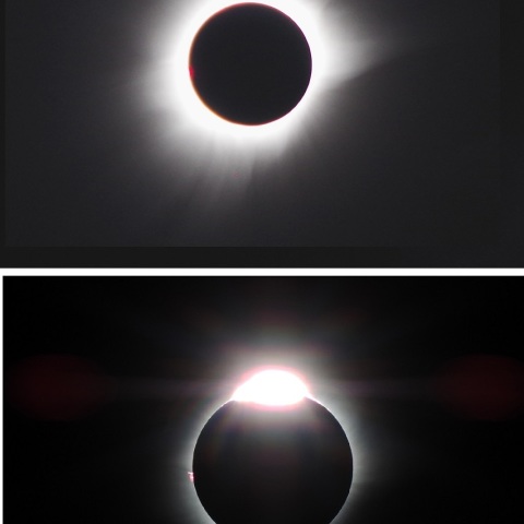 インドネンア　テルナテ日本村での日食