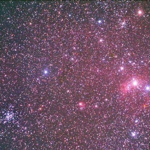 IC417 ぎょしゃ座の散光星雲