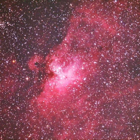 M16 へび座の散光星雲(わし星雲)