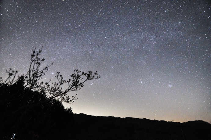 西の空に沈む天の川とシリウス オリオン座 By Nagareboshi 天体写真ギャラリー