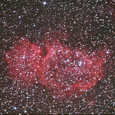 IC1848 カシオペヤ座の散光星雲(胎児星雲)