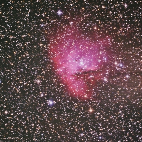 NGC281 カシオペヤ座の散光星雲(パックマン星雲)