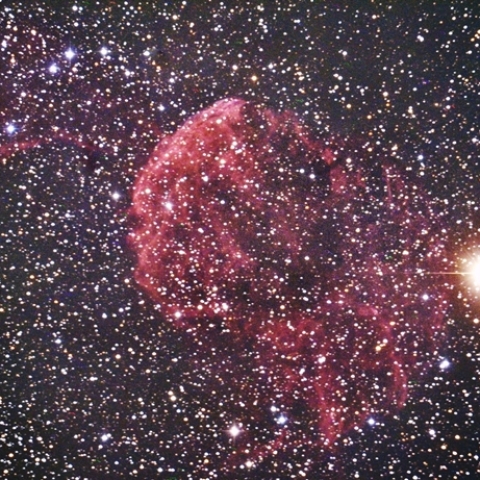 IC443 ふたご座の散光星雲(くらげ星雲)