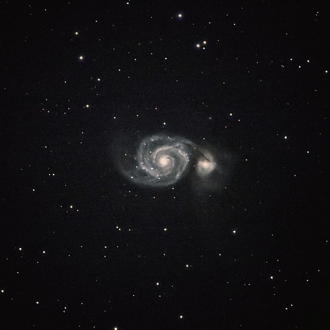 M51 子持ち銀河