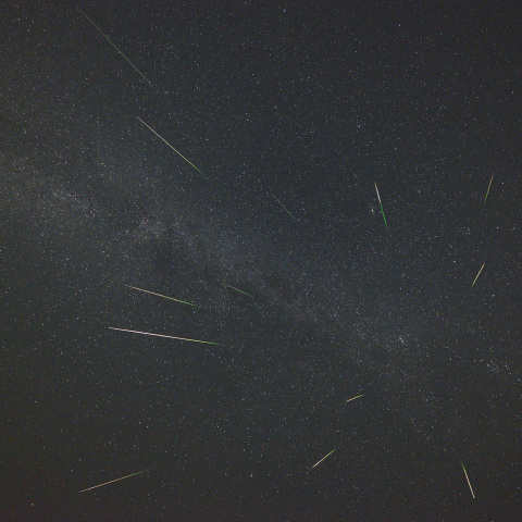 ペルセウス座流星群の放射点