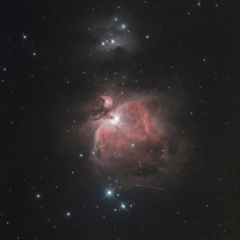 オリオン星雲を横切るイプシロンロケット最終段