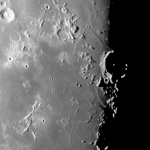 湿りの海とその北方領域
