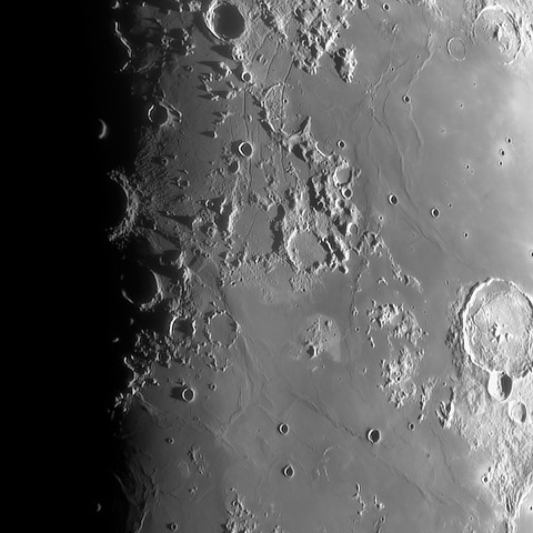 暮れるブリアルドス周辺