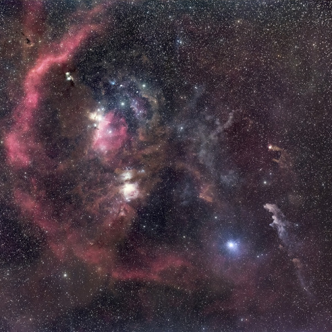 オリオン座のHⅡ領域