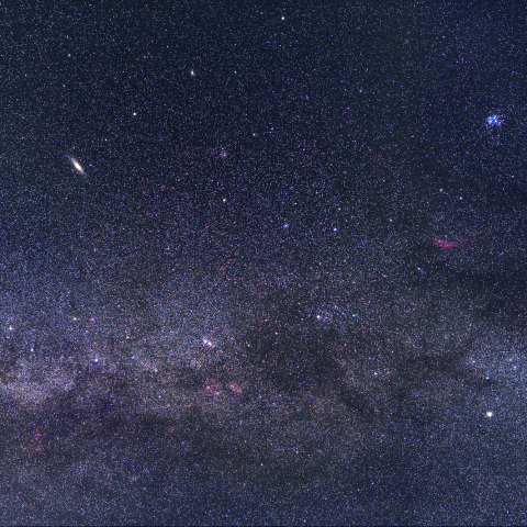 秋の夜空の宝石たち