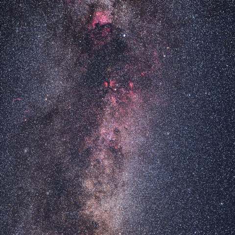 はくちょう座の天の川