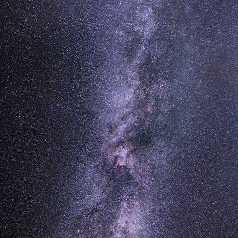 はくちょう座からカシオペヤ座の天の川