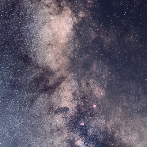 スモールスタークラウド付近の天の川