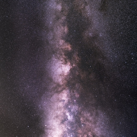 わし座からいて座の天の川