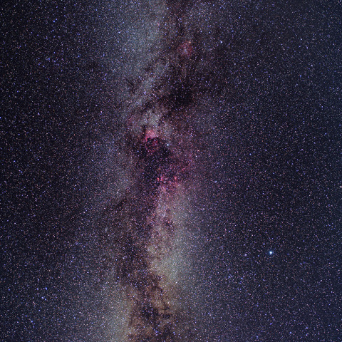 夏から秋の天の川
