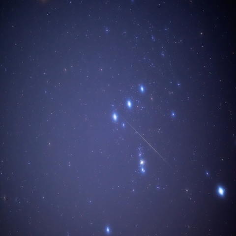 オリオン座とふたご座流星群