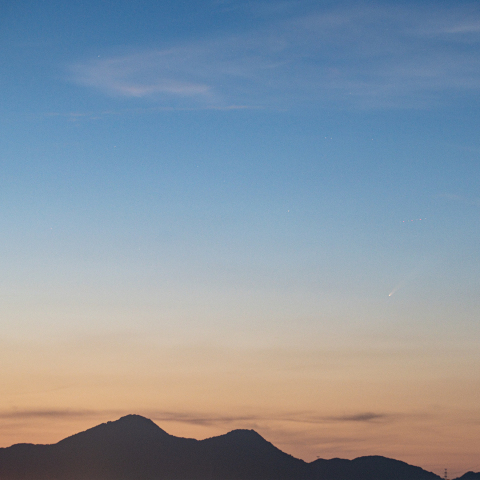 2024/10/1 C/2023A3 紫金山アトラス彗星