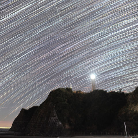 双子座流星群（塩屋埼）