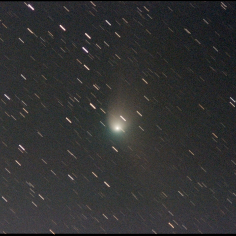 自宅ベランダ電子観望でのZTF彗星