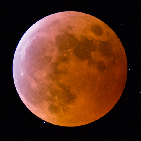 皆既月食と天王星食