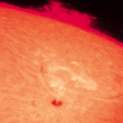 活動領域3477とプロミネンス（11/3）