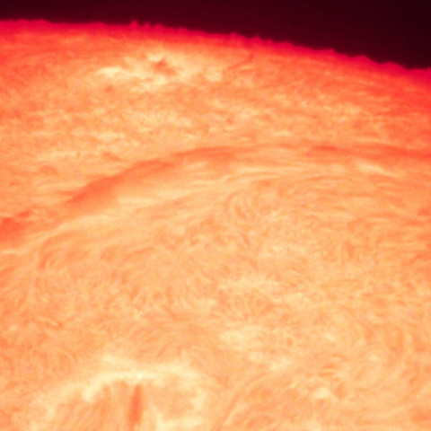 活動領域3472とフィラメント