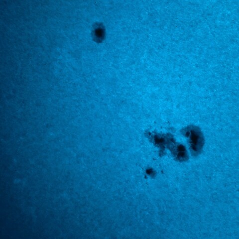 黒点半暗部周辺の現象(3500、3501)11/26