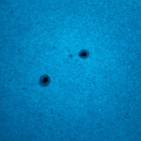 黒点半暗部周辺の現象(3493、3494)11/26