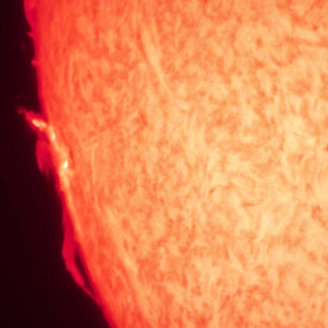 2/4の太陽(プロミネンス・3576付近)