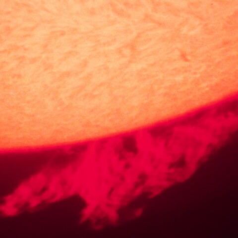 5/10の太陽(プロミネンス)