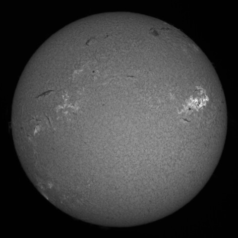 5/11の太陽(Hα中心付近)