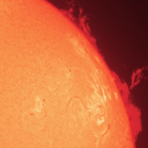 6/8の太陽(3697付近のM3.3～M9.7フレアに伴うCME②)