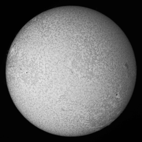 7/6朝の太陽(Hα少し長波長側)