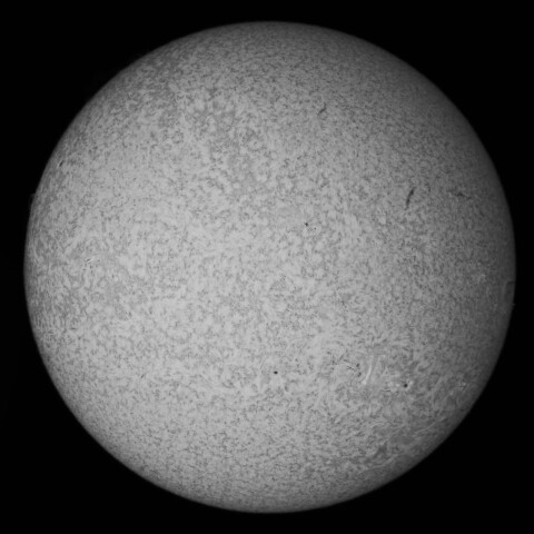 7/23朝の太陽(Hα少し長波長側)