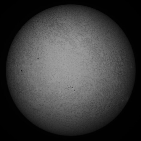 7/26朝の太陽(Hα少し長波長側)