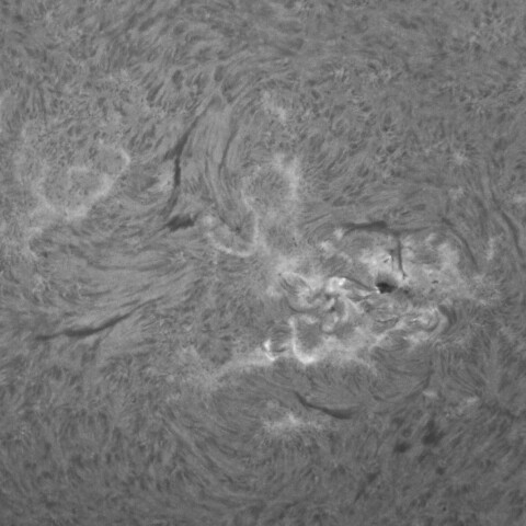 9/4朝の太陽(3806、3808付近)