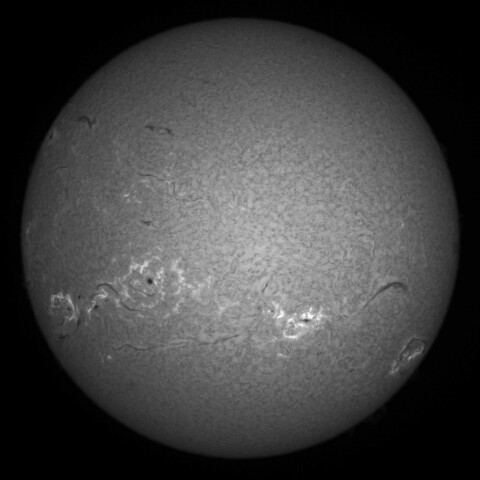 9/5朝の太陽(Hα中心付近)