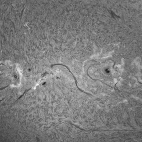 9/6朝の太陽(3811、3813付近)