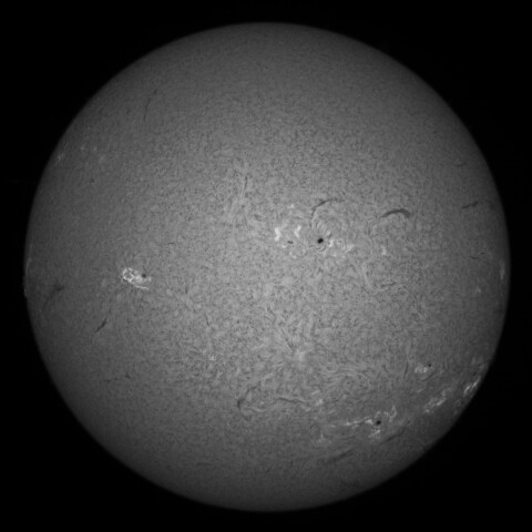 9/12朝の太陽(Hα中心付近)
