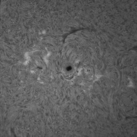 9/12朝の太陽(3814付近)