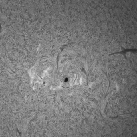 9/13朝の太陽(3814付近)