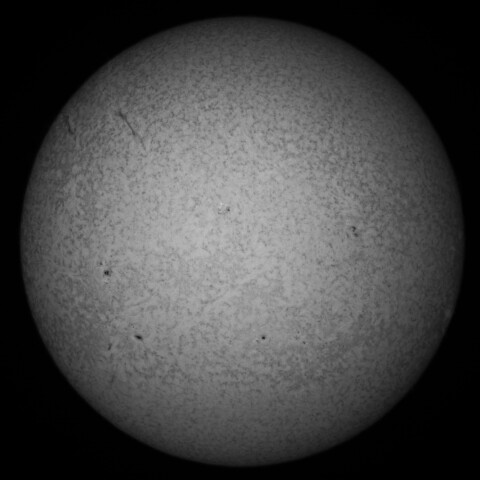 9/20朝の太陽(Hα少し長波長側)